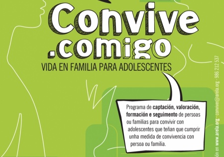 Convive.COMigo busca persoas ou familias para convivencia educativa con adolescentes